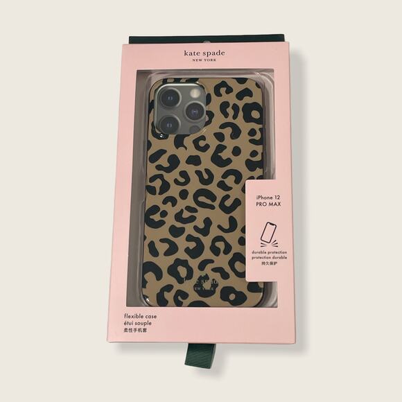 Kate Spade Leopard Print Phone Case - Picture 2 of 8